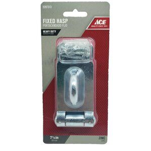ACE Fixed Hasp HEAVY DUTY  7-1/4"  Zinc Plated  #5287313